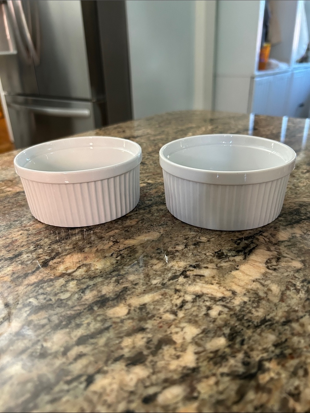 White Ceramic 4” Ramekin Set – Classic Baking Dishes (2-Pack)